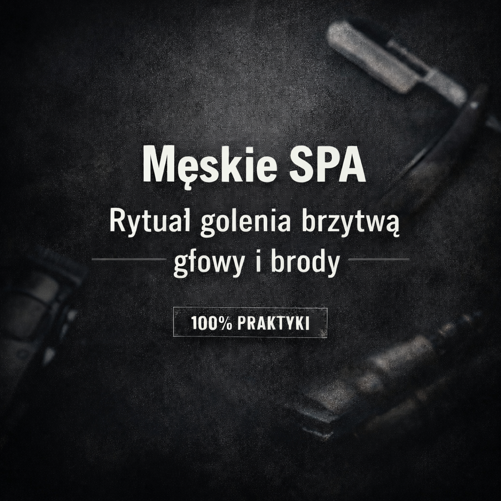 Męskie SPA – Rytuał golenia brzytwą głowy i brody